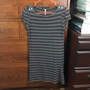 Striped T-shirt dress